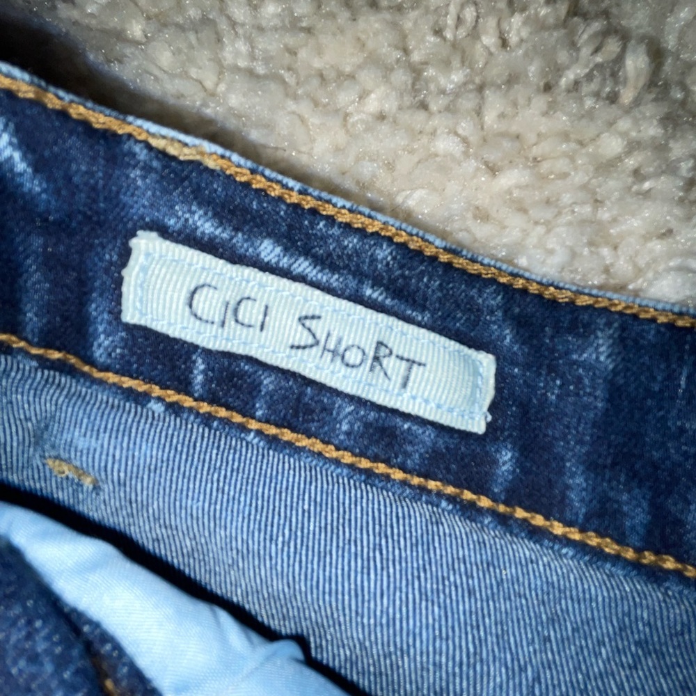 Hot Kiss Jean Shorts sz 1 - Picture 3 of 4